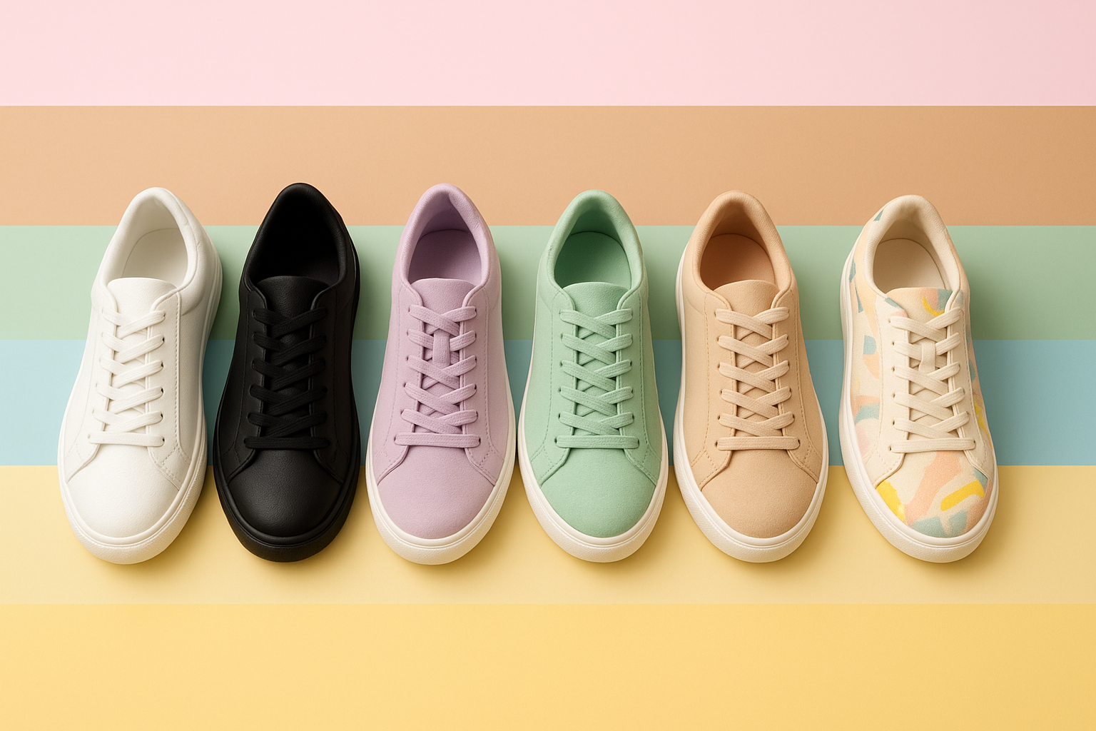 کفش زنانه رنگی