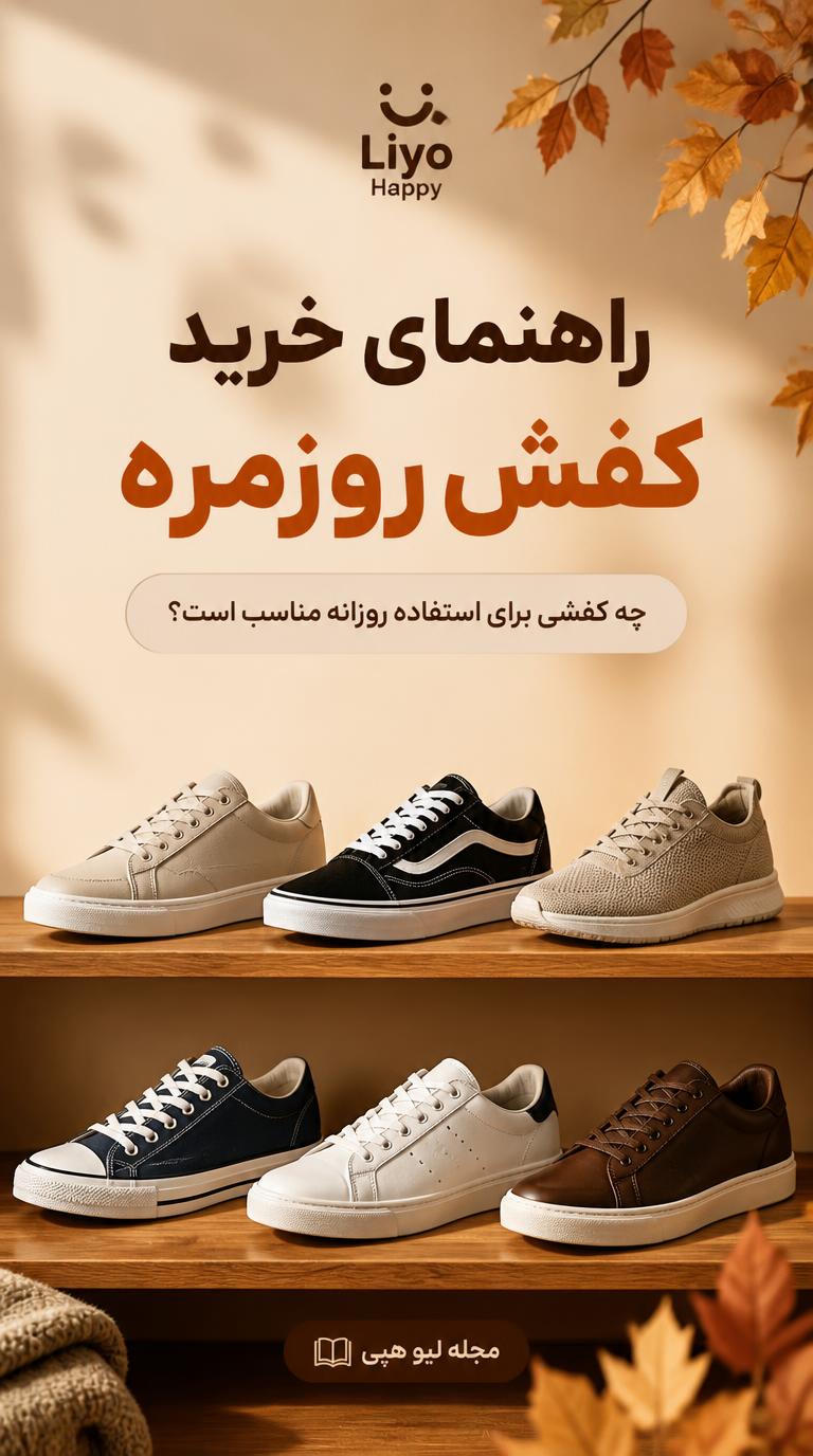 راهنمای خرید کفش روزمره