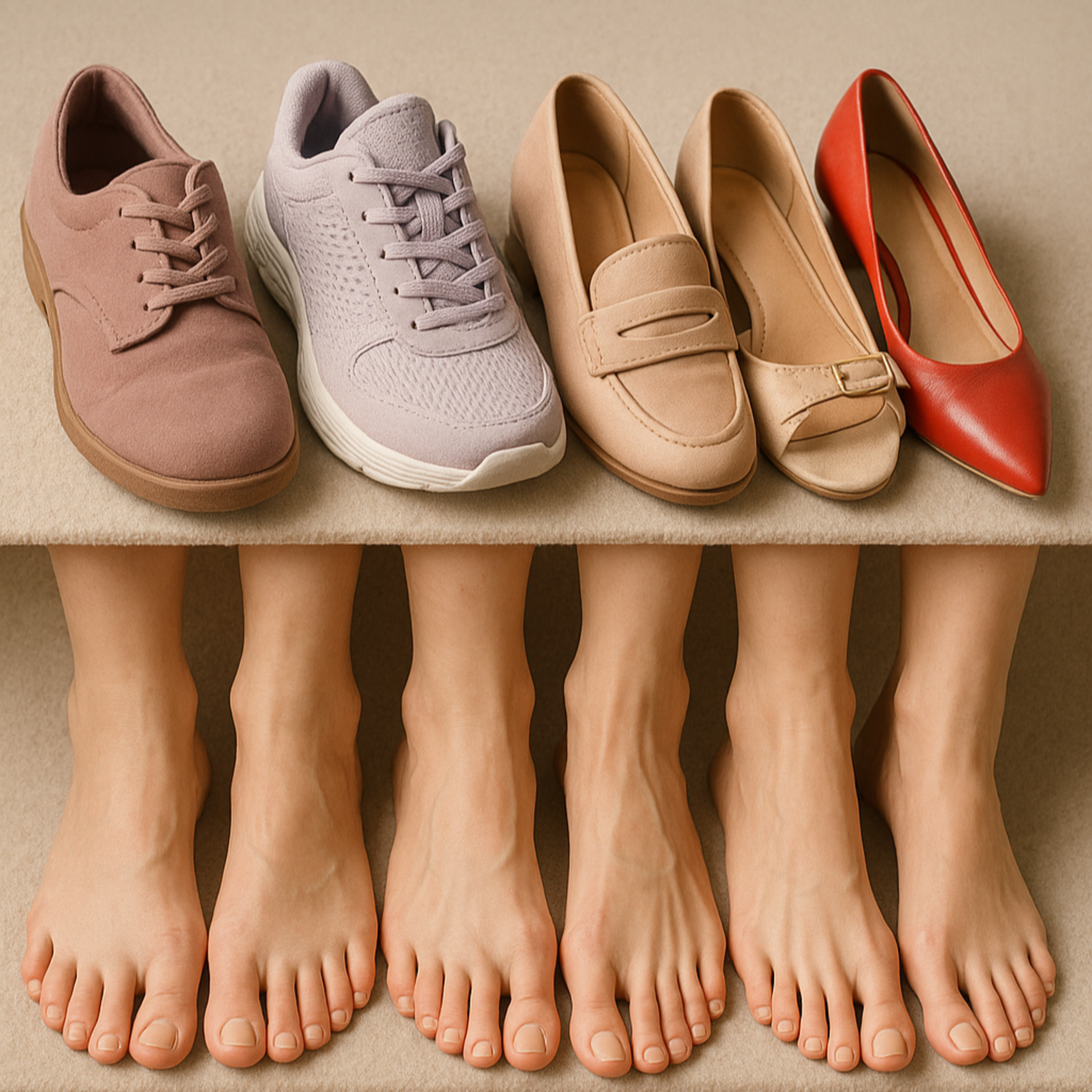 کدوم کفش پا رو می‌زنه؟  انتخاب کفش بر اساس فرم پا