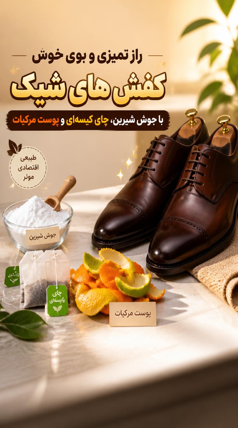رفع بوی بد کفش و پا؛ راهکارهای قطعی و خانگی