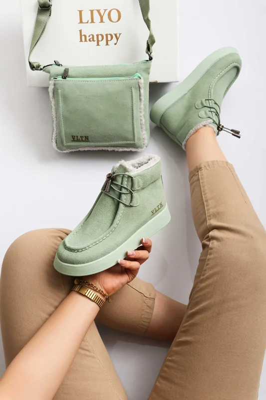 بوت سبز زنانه