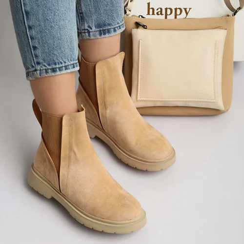 کفش بوت پشت کش دار کد 2228