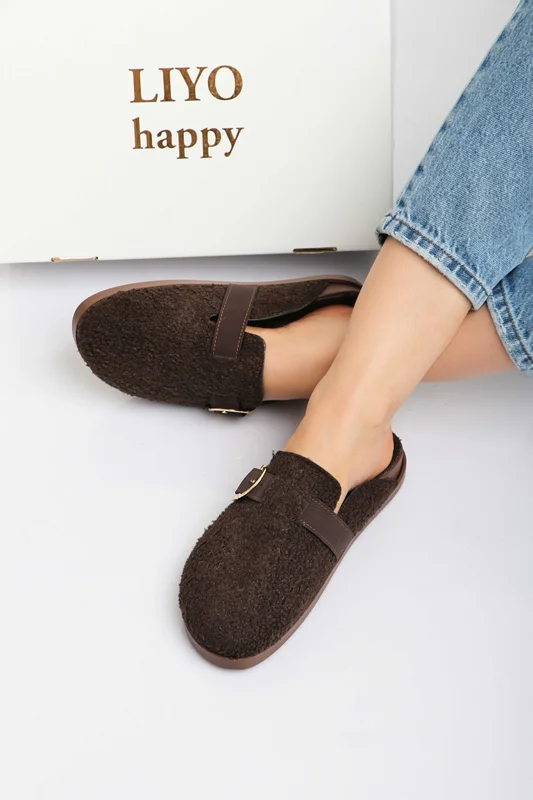 دمپایی جلو بسته زنانه و دخترانه | اسلیپر جلو بسته زنانه و دخترانه