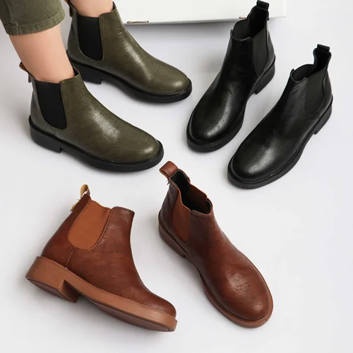 کفش نیم بوت کشی کد 2200