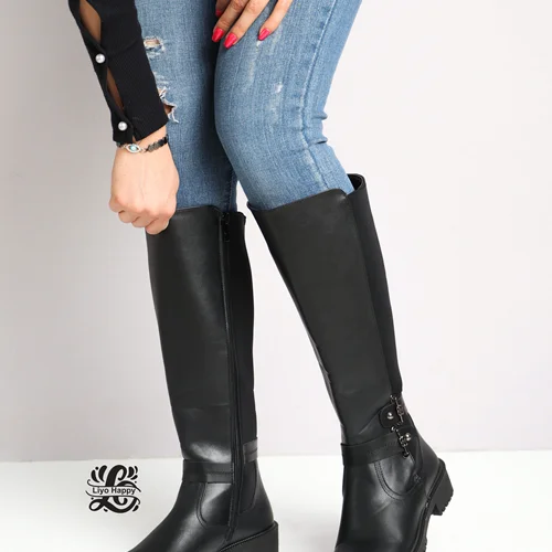 کفش بوت بلند کد 6439