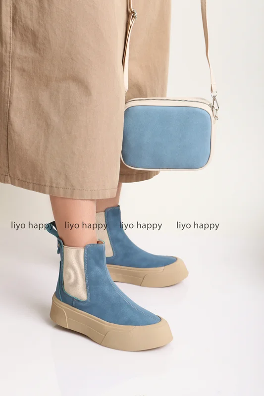 بوت زنانه آبی جدید