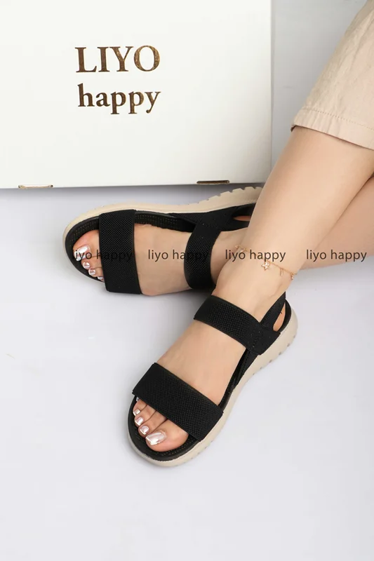 صندل مشکی زنانه